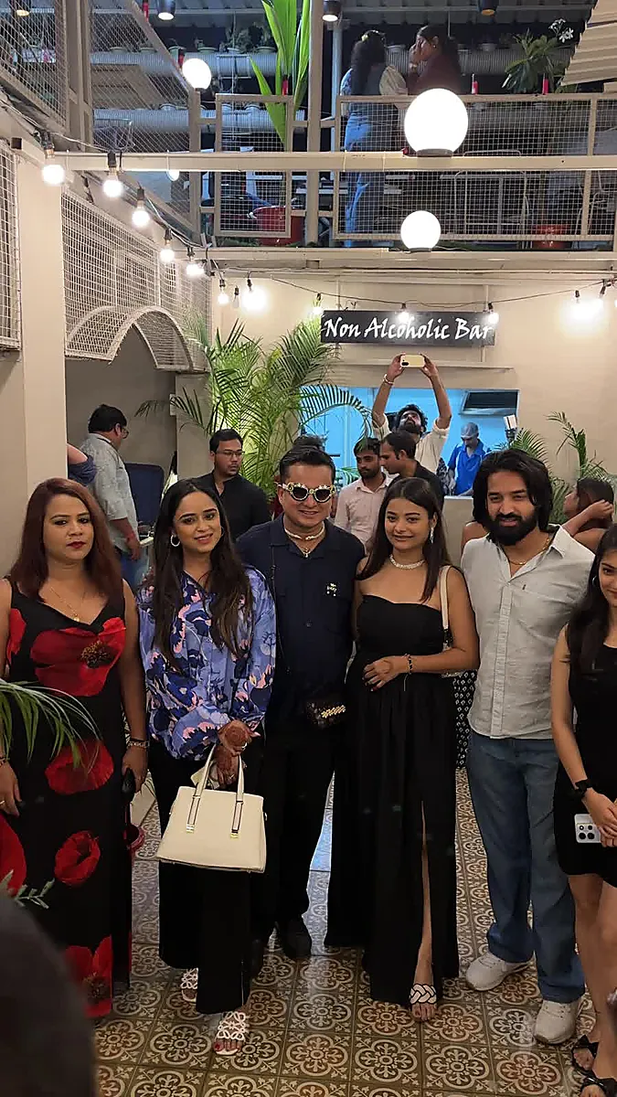 Club Clyrova rooftop event and guest celebration in Jaipur