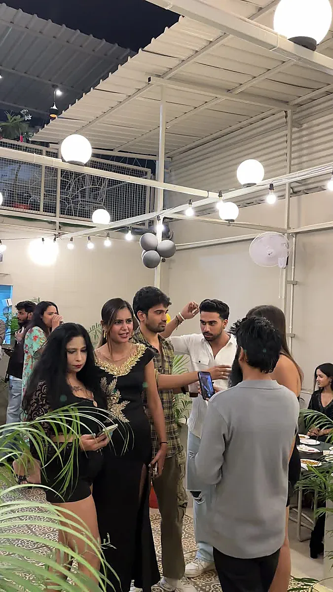 Club Clyrova event, rooftop gathering and premium venue ambience in Jaipur