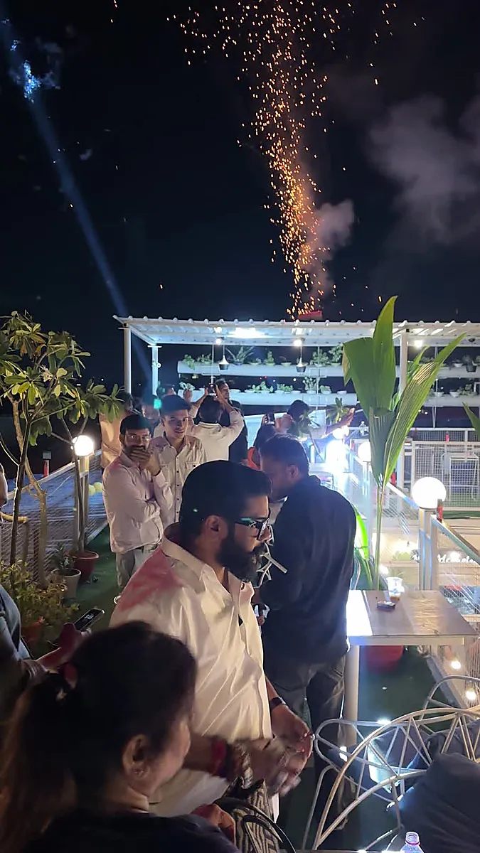 Club Clyrova event, rooftop gathering and premium venue ambience in Jaipur