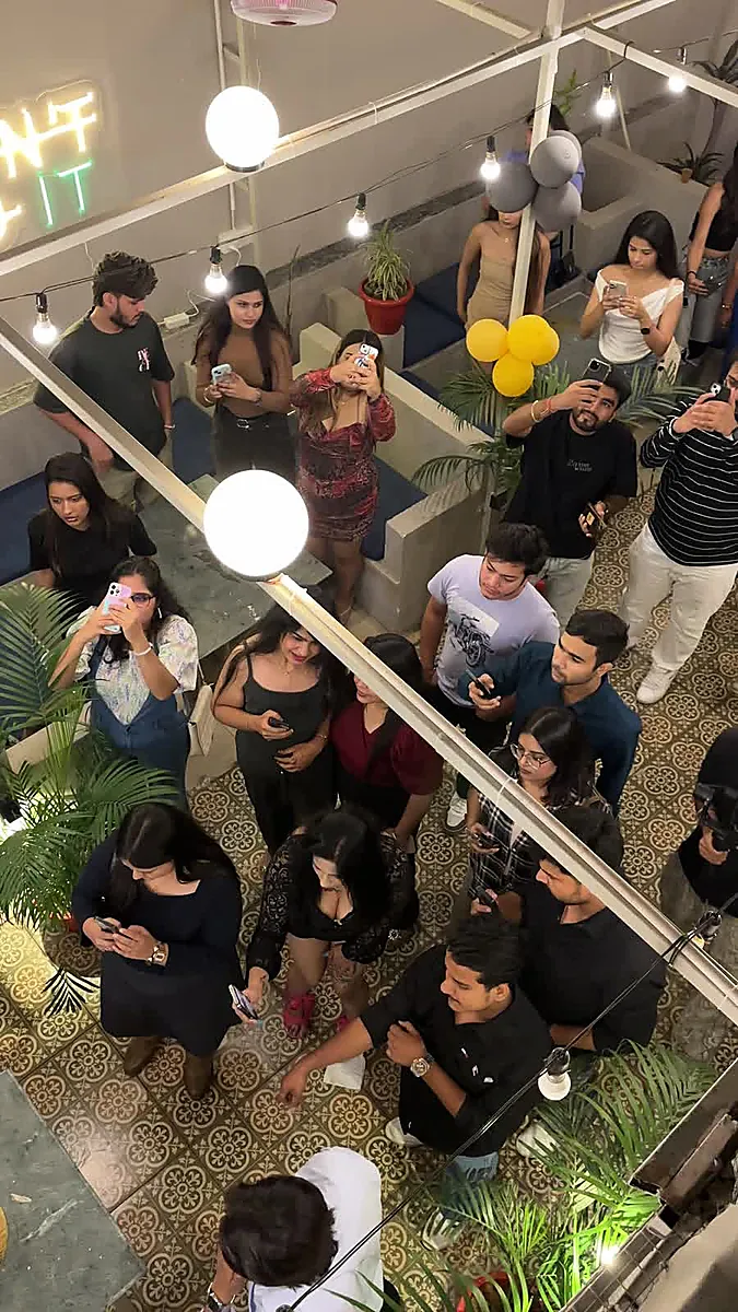Club Clyrova event, rooftop gathering and premium venue ambience in Jaipur