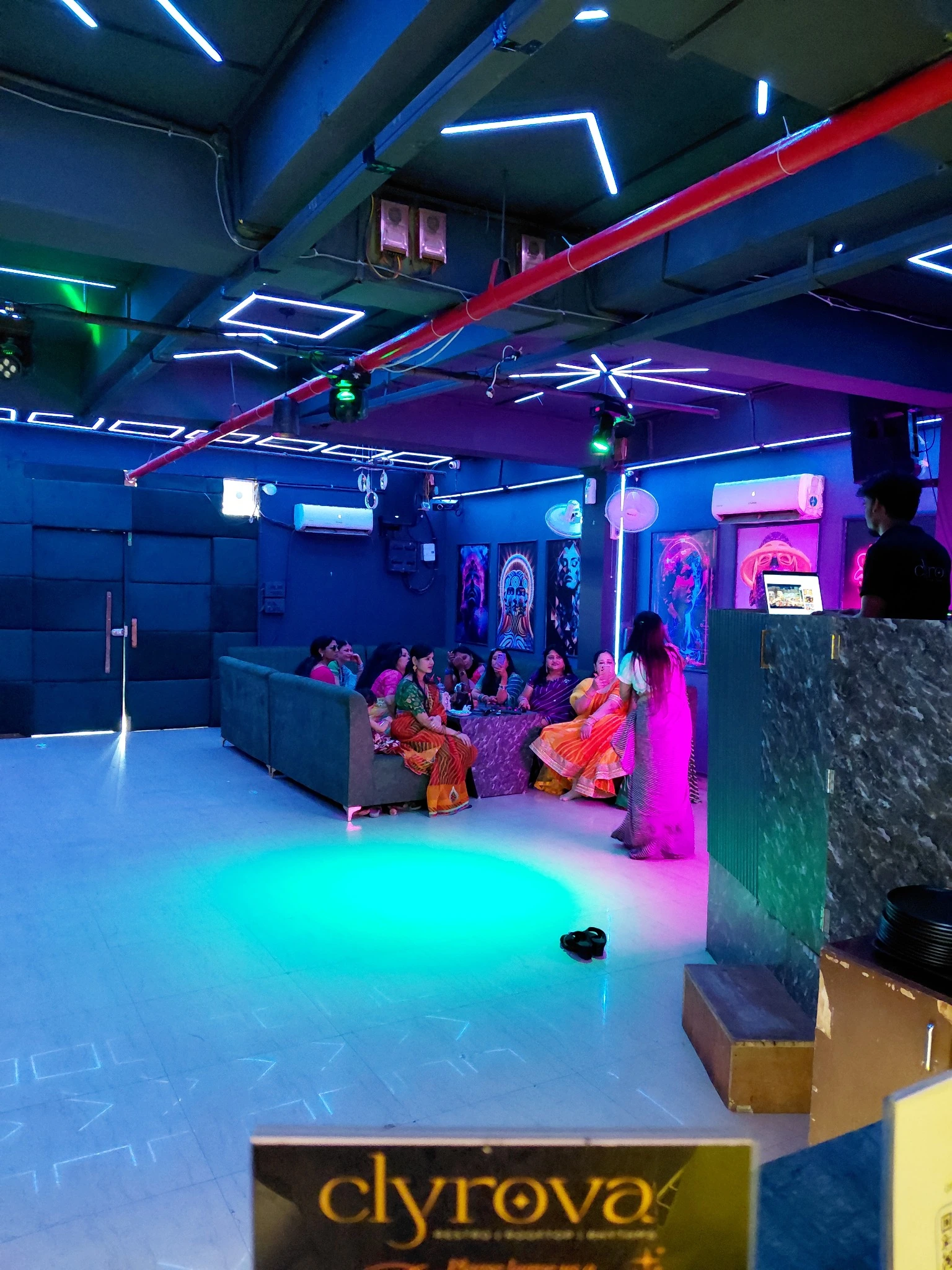 Real kitty party celebration at Club Clyrova behind WTP Jaipur